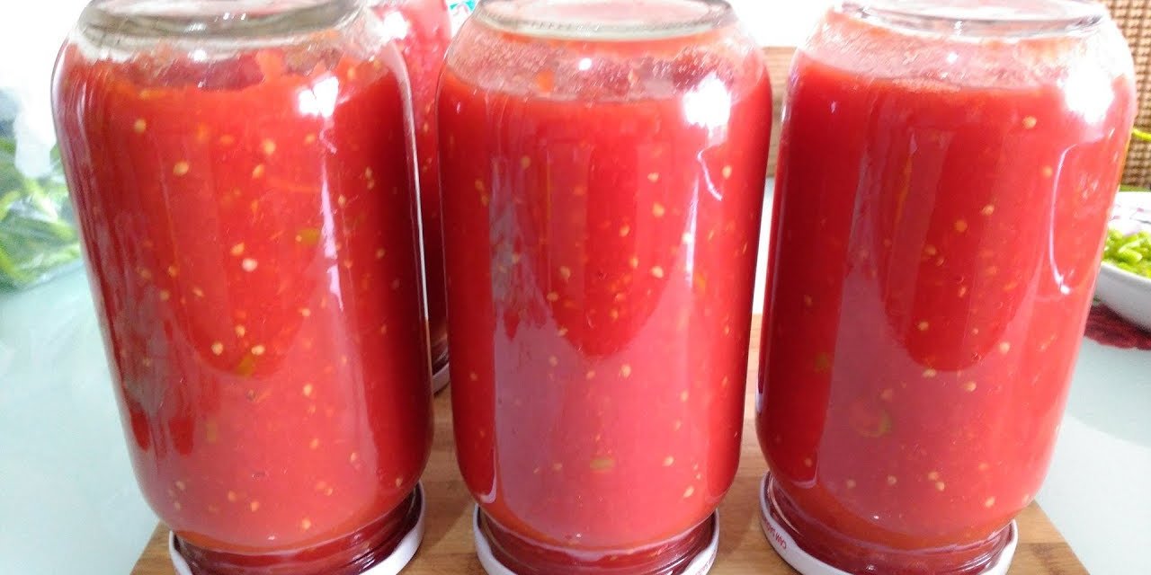 Kışlık domates konservesi yaparken bilmeniz gereken tüyo! Böyle yapılırsa bozulmuyor