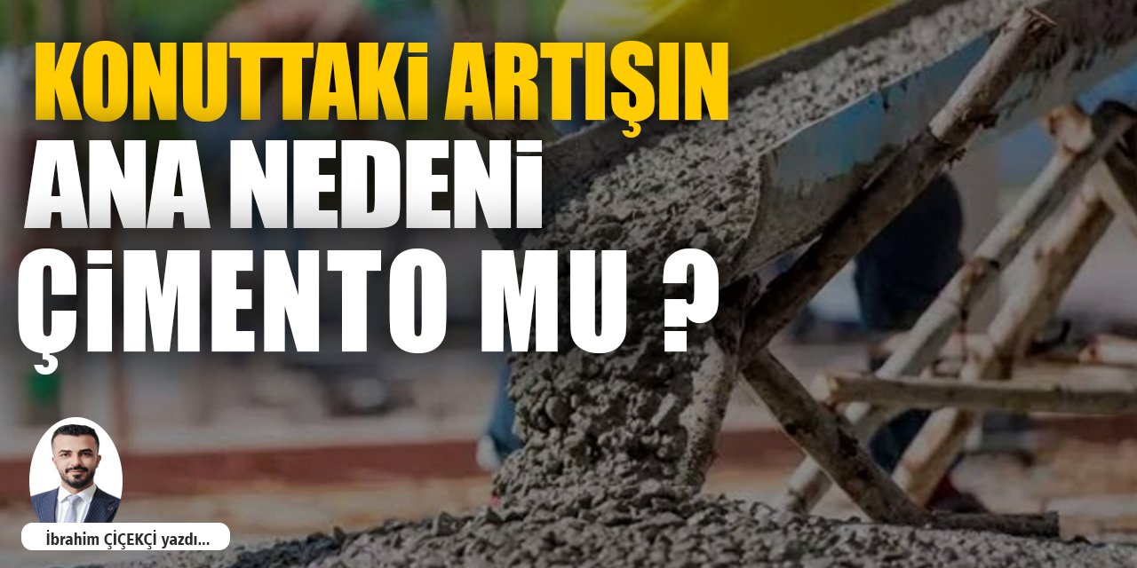 Konuttaki Artışın Ana Nedeni Çimento Mu ?