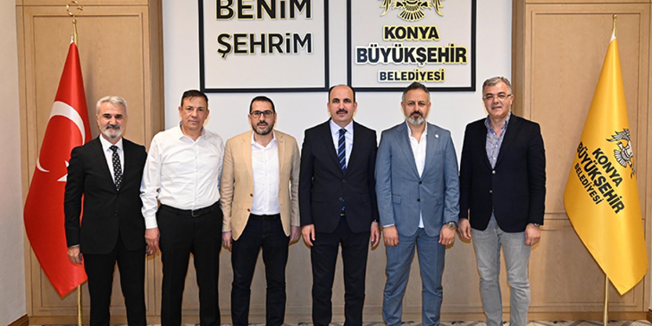 Konyaspor'dan Başkan Altay'a ziyaret