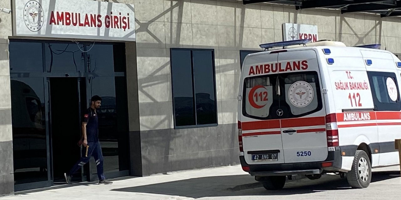 Konya'da dağlık alanda mantar toplarken hastanelik oldu