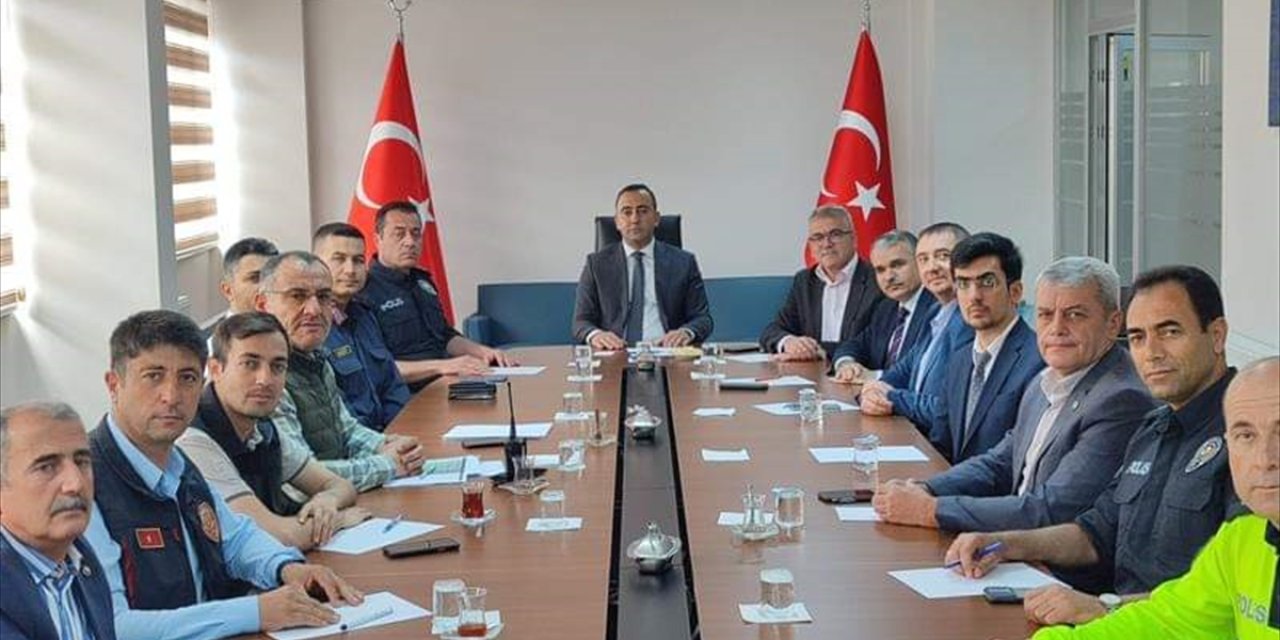 Seydişehir'de güvenlik toplantısı yapıldı