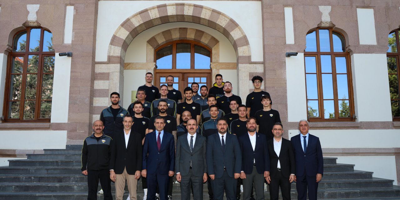 Konya BBSK'dan Başkan Altay'a ziyaret
