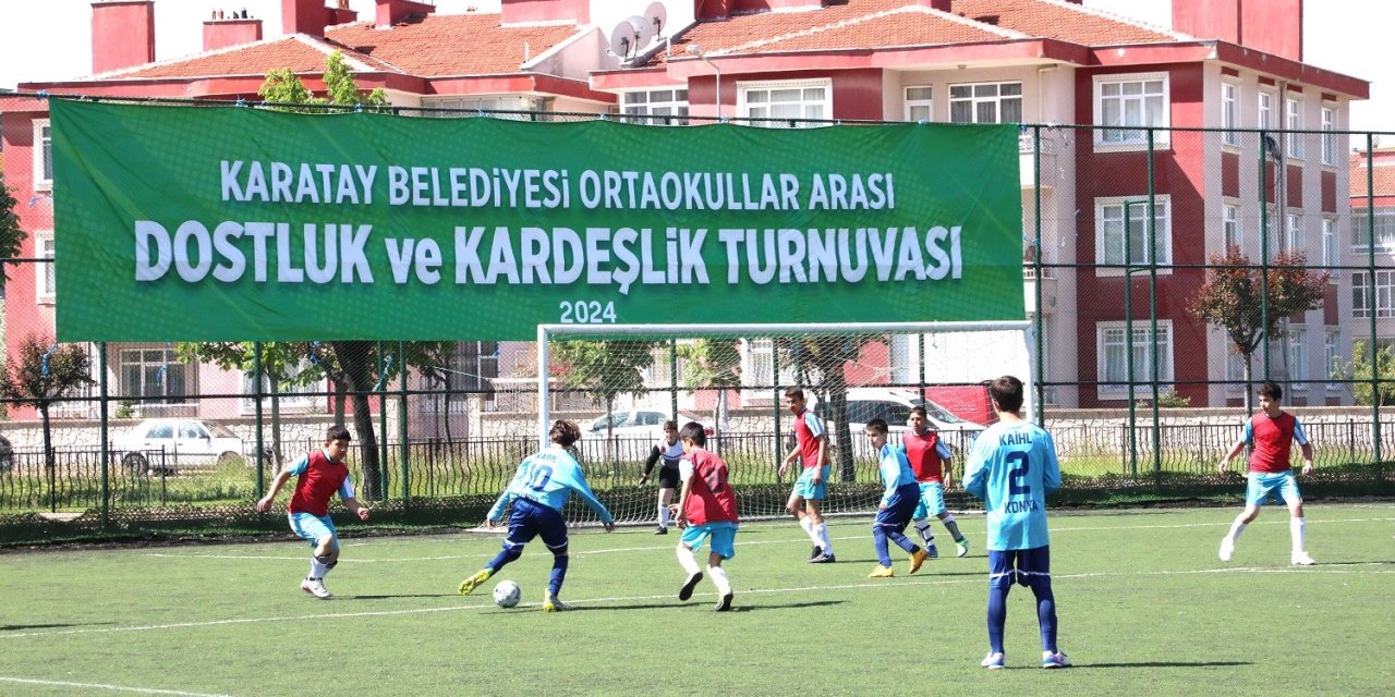 Karatay’da 'Dostluk ve Kardeşlik Futbol Turnuvası' başladı