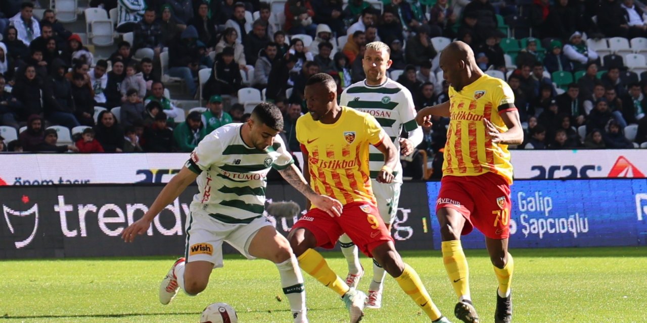 Kayserispor - Konyaspor maçının tarihi açıklandı