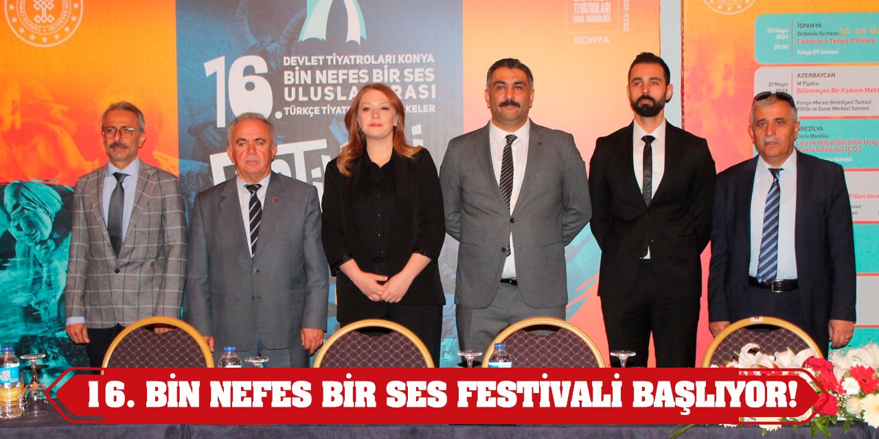 16. Bin Nefes Bir Ses Festivali başlıyor!