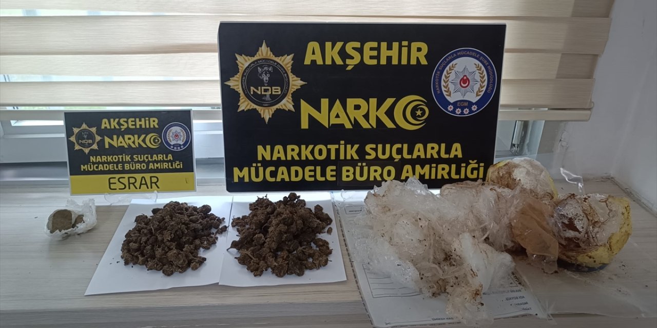 Konya'da iki ayrı uyuşturucu operasyonunda iki tutuklama