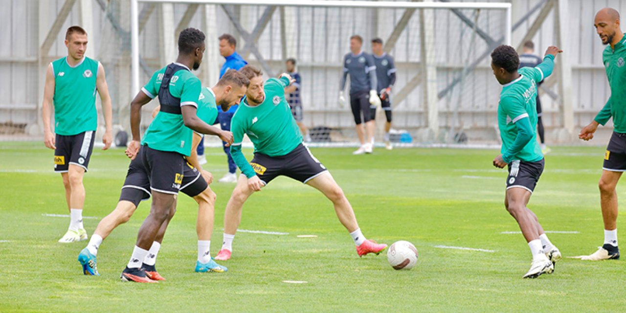 Konyaspor'da zorlu Galatasaray maçının hazırlıkları başlıyor