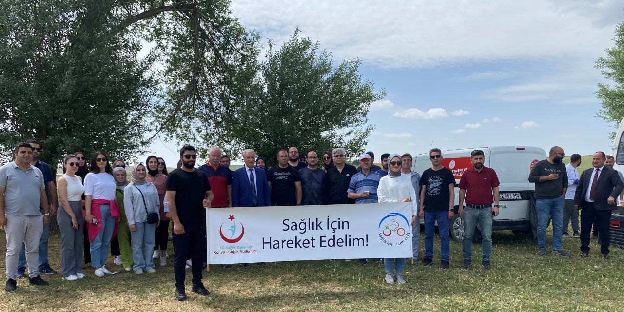 Konya'da 'Sağlık İçin Hareket Et' yürüyüşü