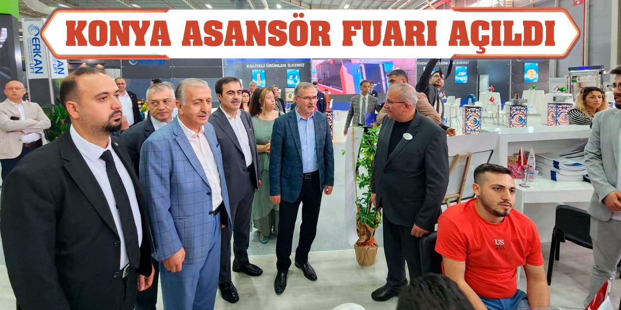 Konya Asansör Fuarı Açıldı