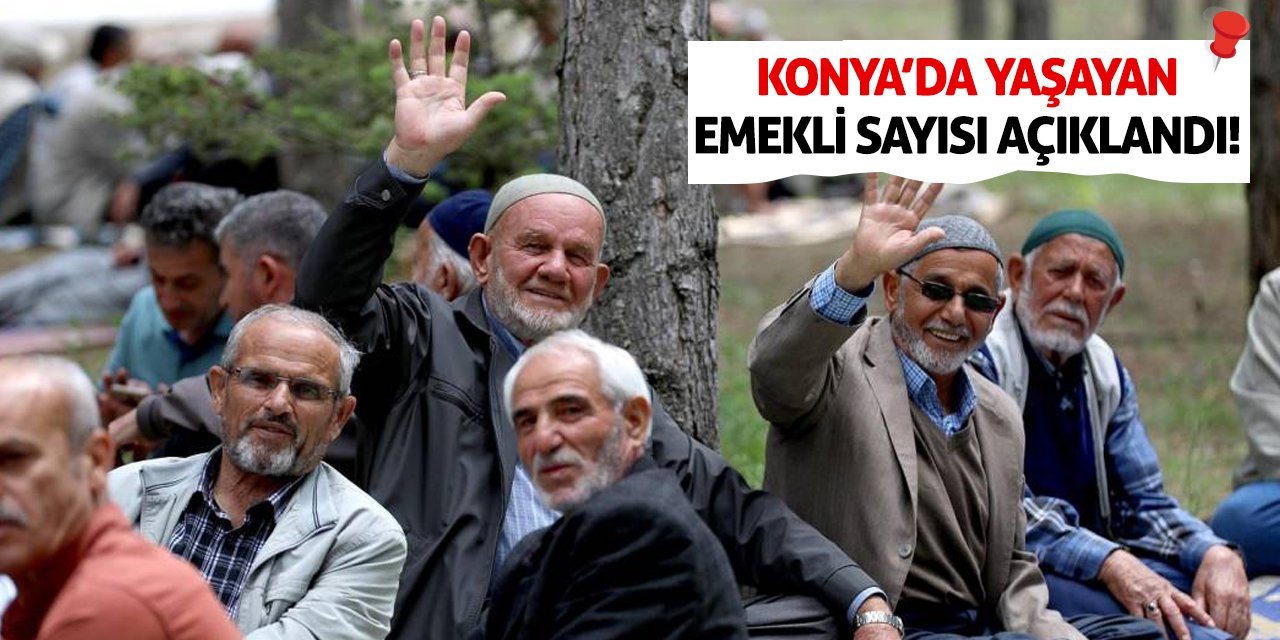 Konya’da Yaşayan Emekli Sayısı Açıklandı!