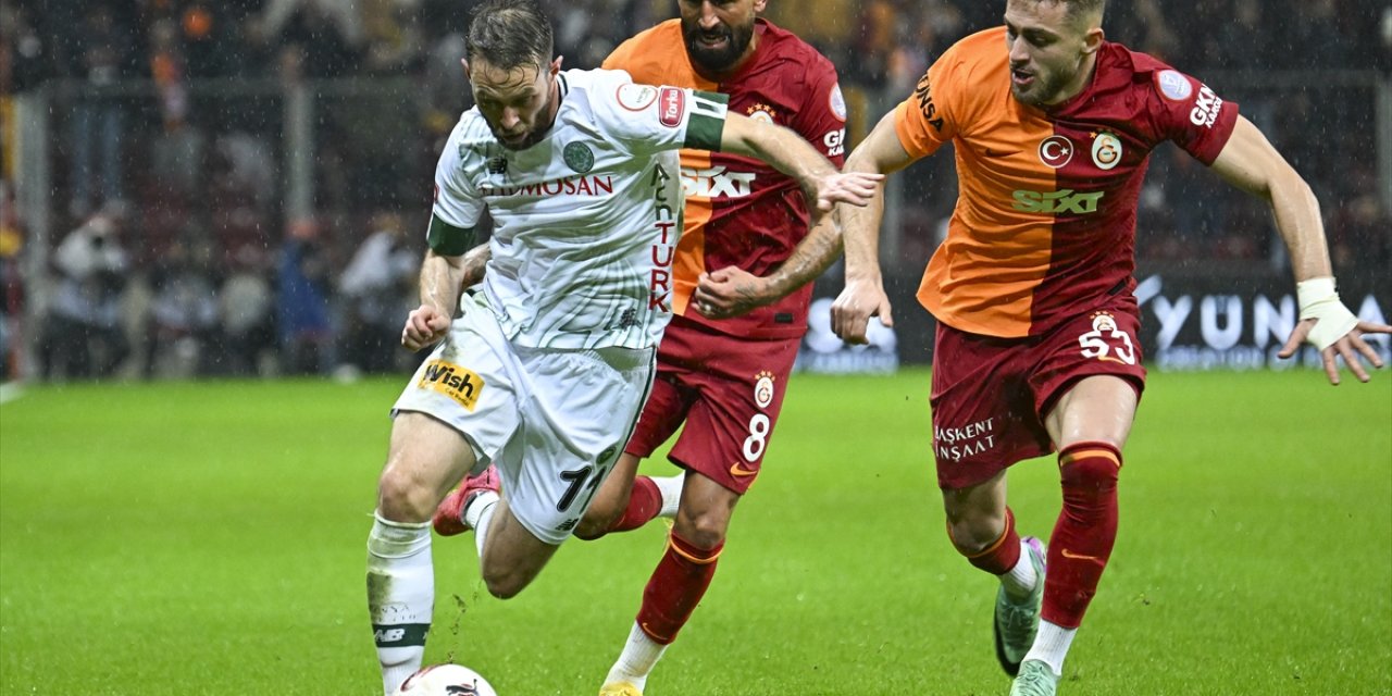 Konyaspor evinde Galatasaray'a üç sezondur kaybetmiyor