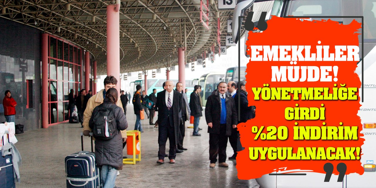 Emekliler Müjde! Yönetmeliğe Girdi %20 İndirim Uygulanacak!