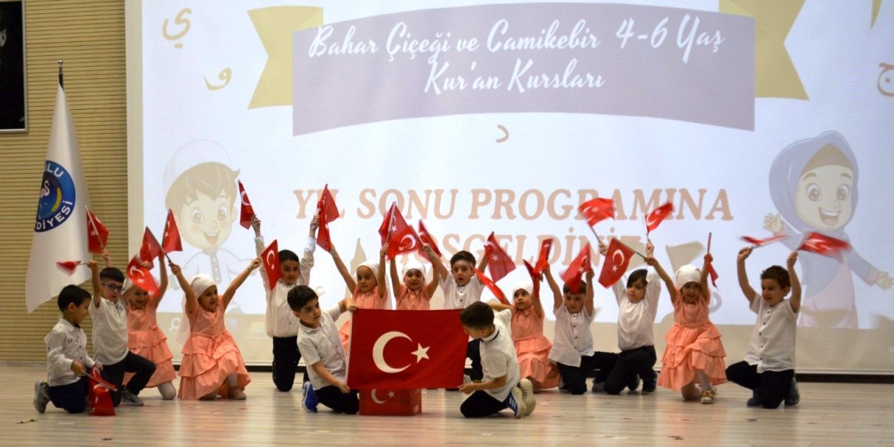 Konya'da 4-6 yaş Kur'an Kursları yıl sonu etkinliği düzenlendi