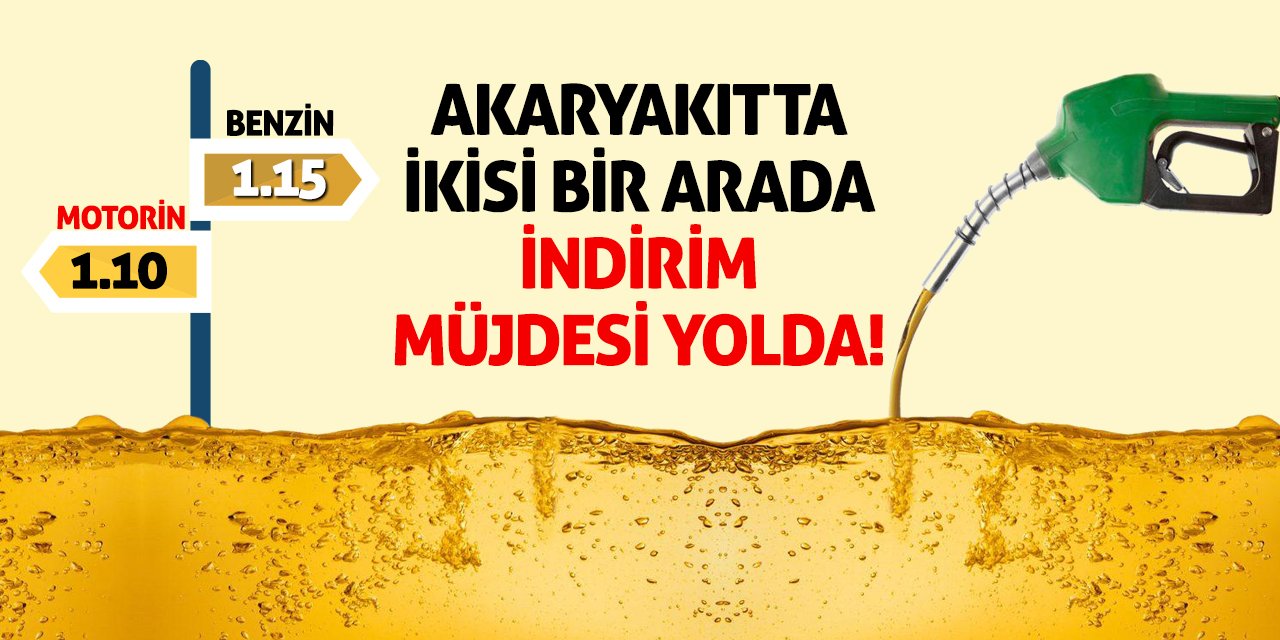 Akaryakıtta İkisi Bir Arada İndirim Müjdesi Yolda!