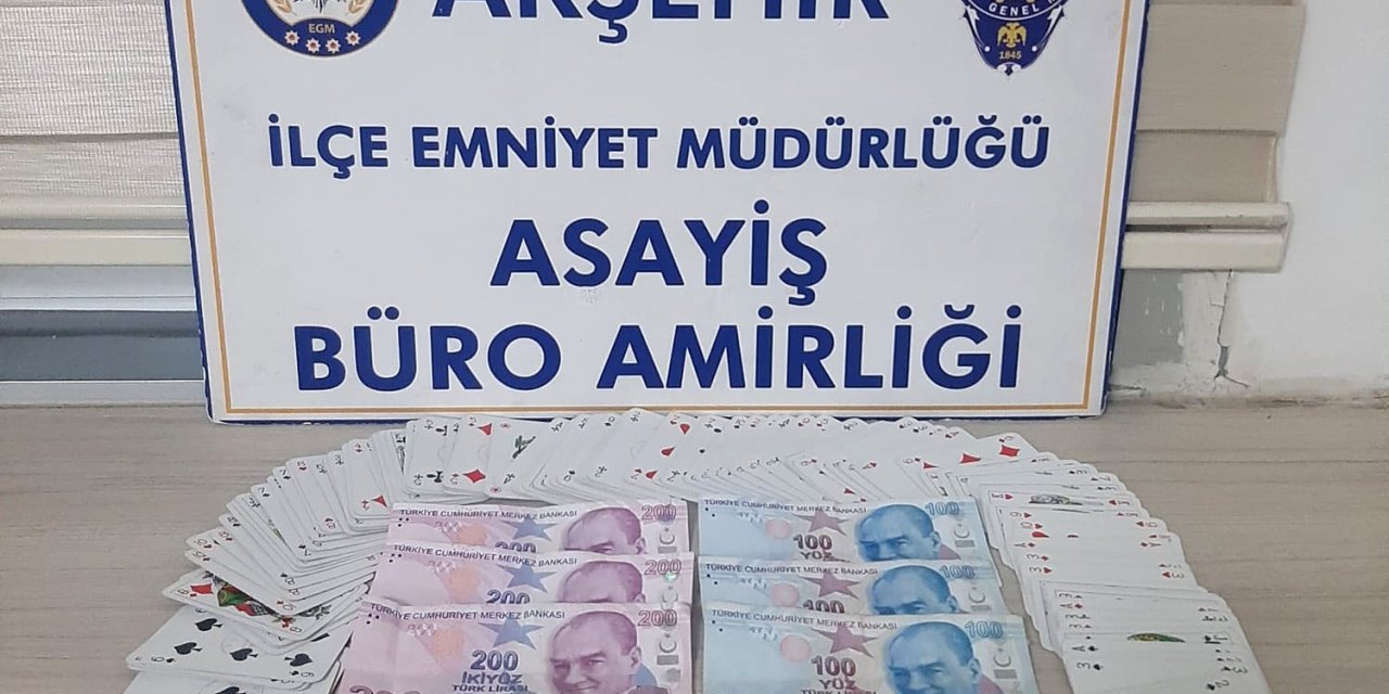 Akşehir’de kumar oynatanlara ceza