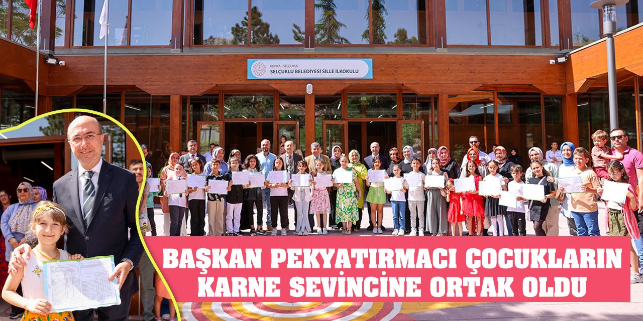 Başkan Pekyatırmacı Çocukların Karne Sevincine Ortak Oldu