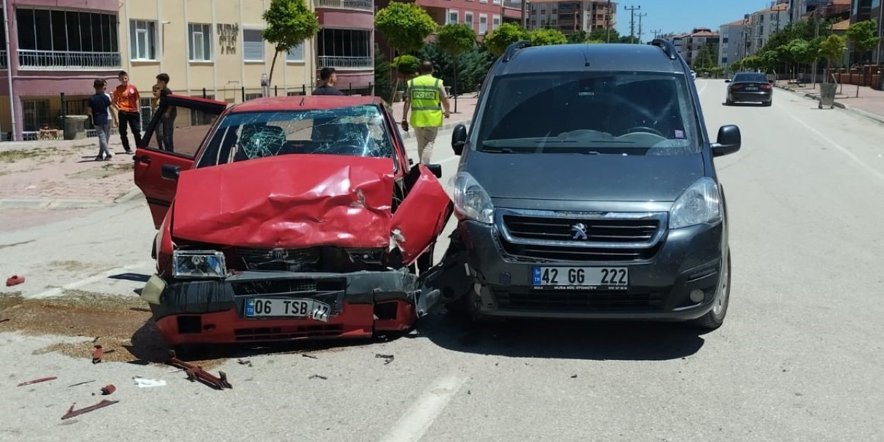 Konya'da kaza: 5 yaralı