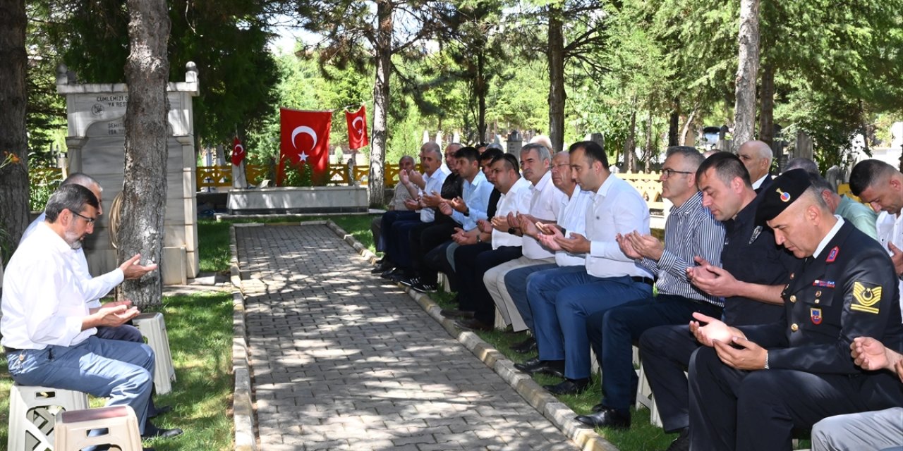 Konya'da bayramlaşma töreni yapıldı