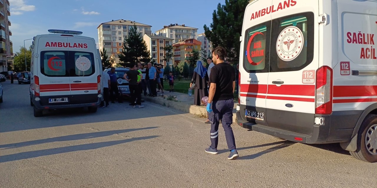 Seydişehir'deki trafik kazasında 3 kişi yaralandı