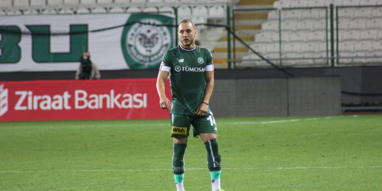 Konyaspor'da ayrılık! 1.Lig ekibine kiralandı