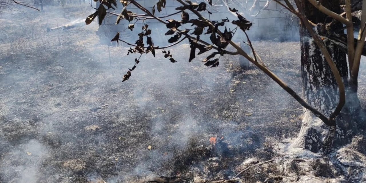 Konya'da ağaçlık alanda çıkan yangın söndürüldü