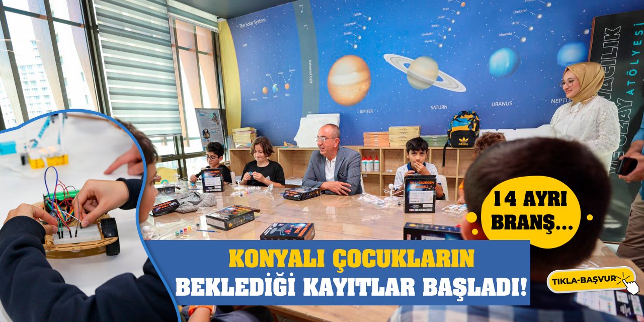 Konyalı Çocukların Beklediği Kayıtlar Başladı! 14 Ayrı Branş...