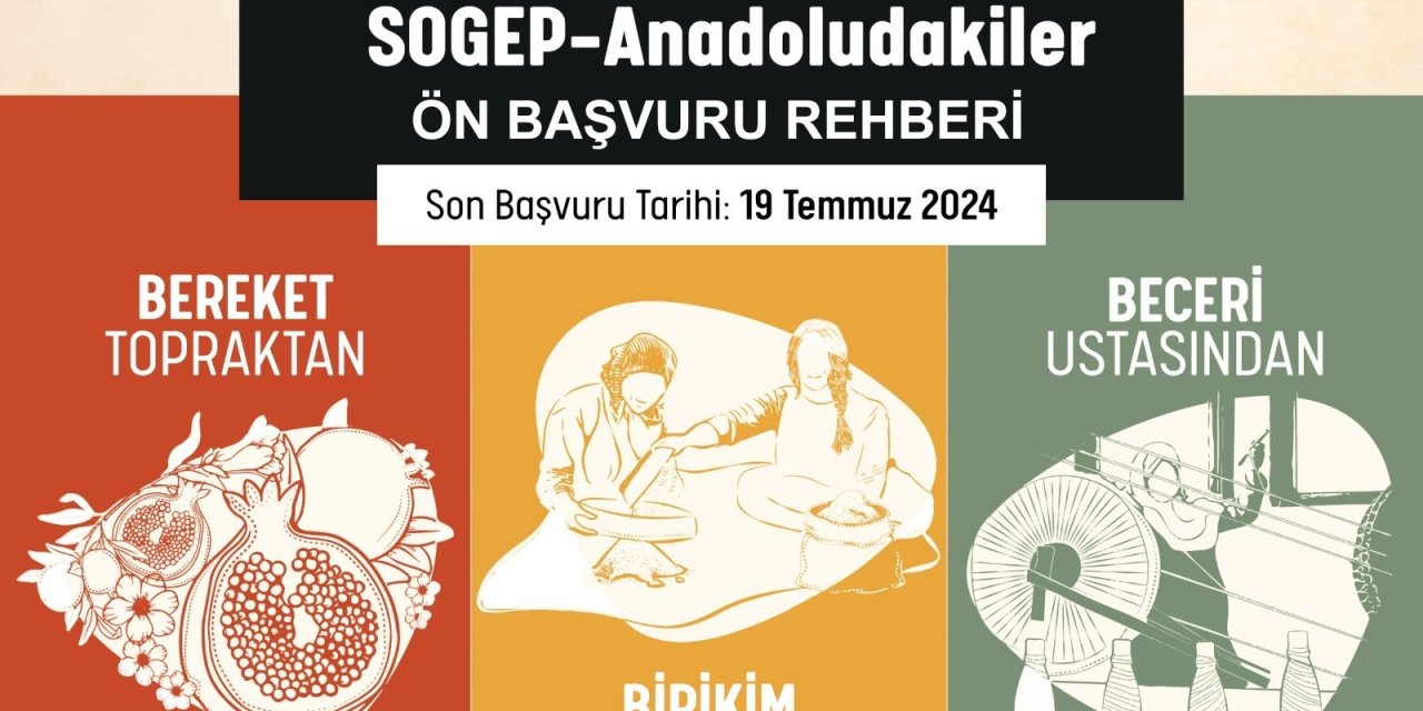 MEVKA, SOGEP-Anadoludakiler Çağrı Programı'nı ilan etti