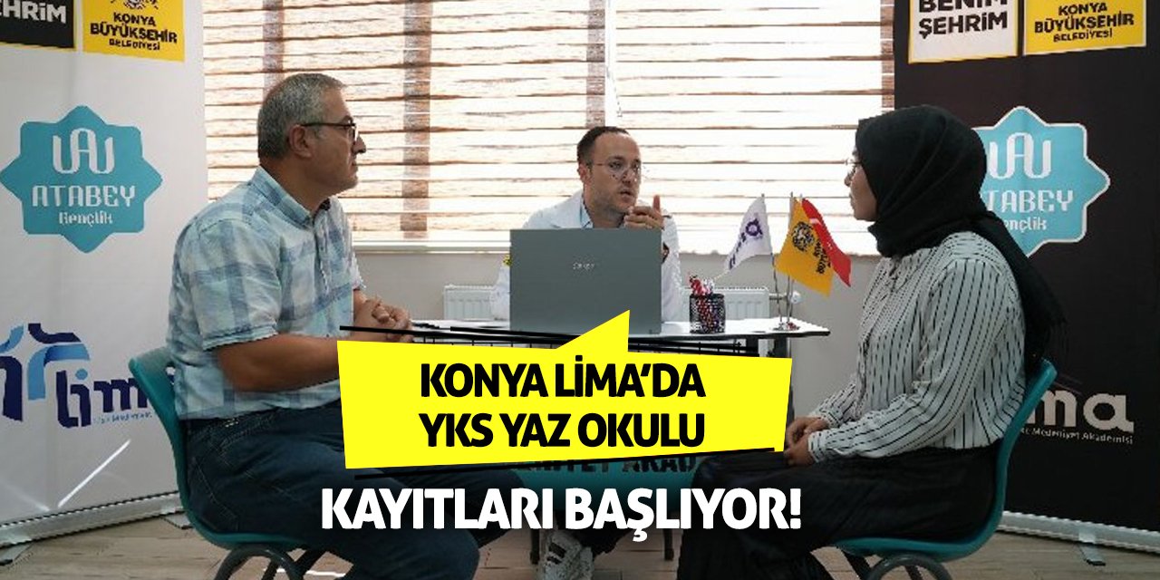 Konya LİMA’da YKS Yaz Okulu Kayıtları Başlıyor!