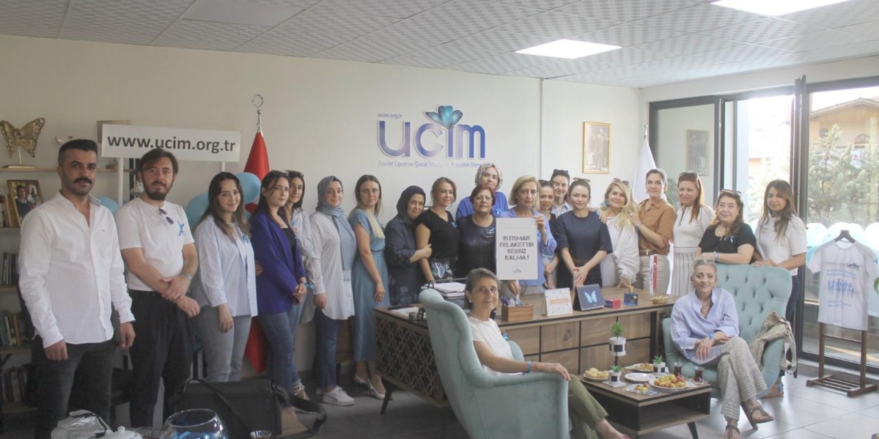 UCİM anlamlı bir etkinlikle çocuk istismarı ile mücadeleye dikkat çekti