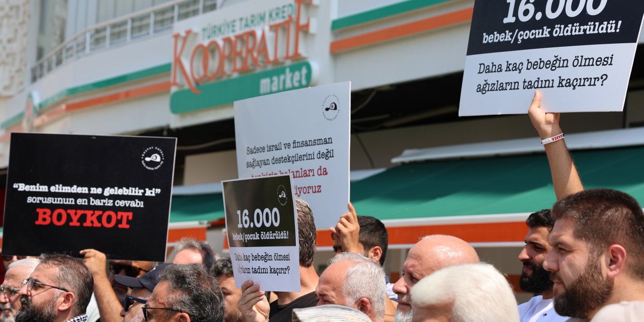 Konya'da STK'lardan boykota uymama tepkisi