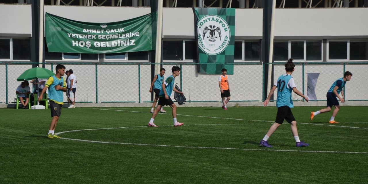 Konyaspor'da yetenek seçmeleri tamamlandı! İşte yaş yaş seçilen oyuncuların listesi