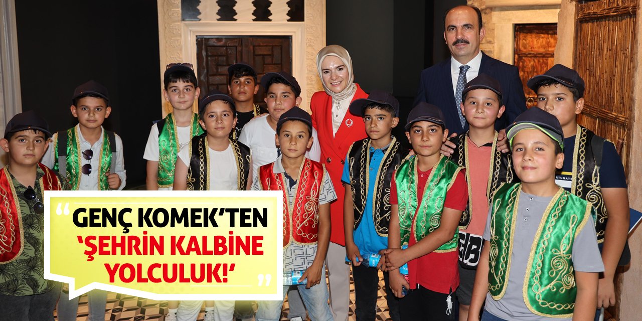 Genç KOMEK’ten ‘Şehrin Kalbine Yolculuk!’