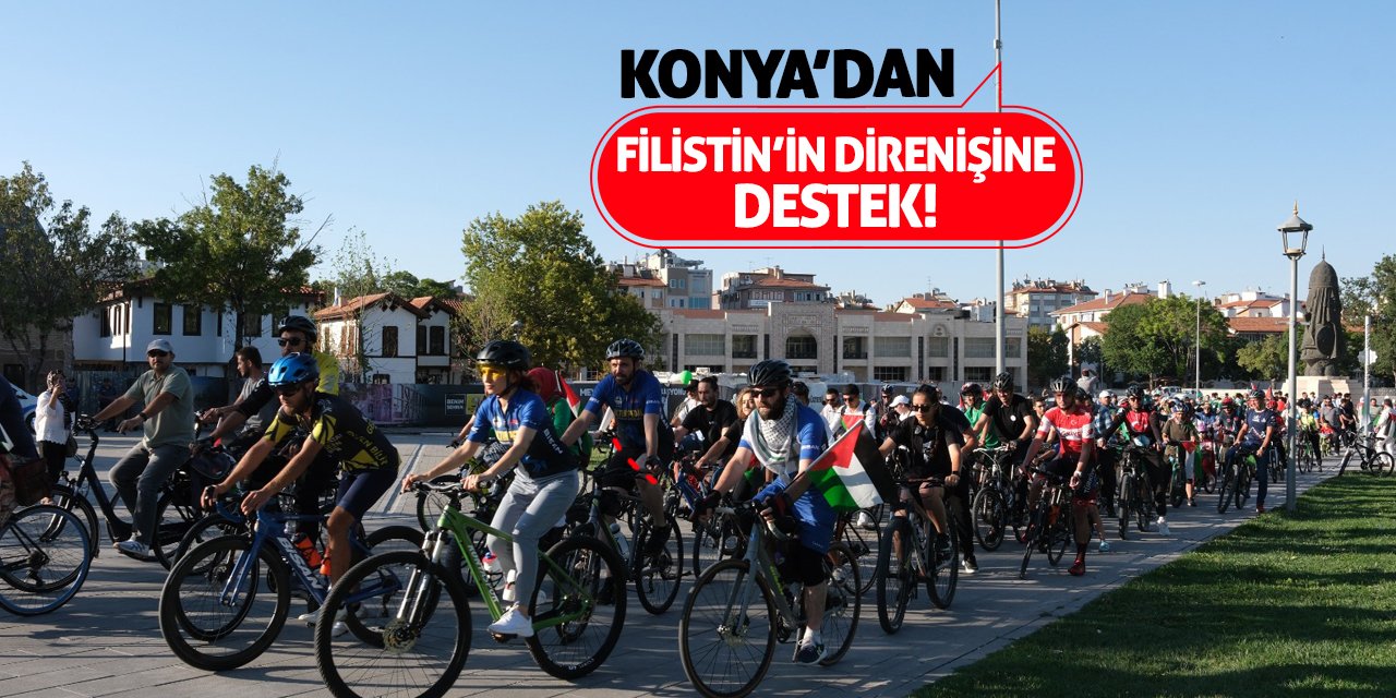 Konya’dan Filistin Direnişine Destek!