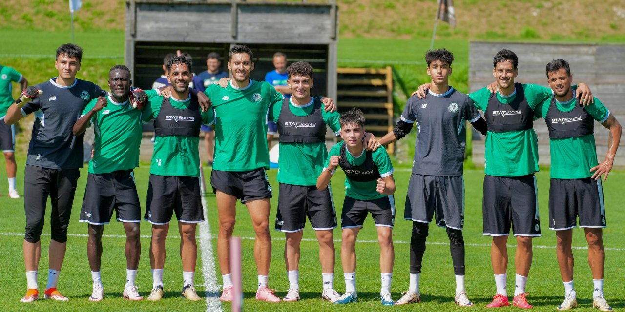 Konyaspor, Slovenya kampındaki 10. günü geride bıraktı