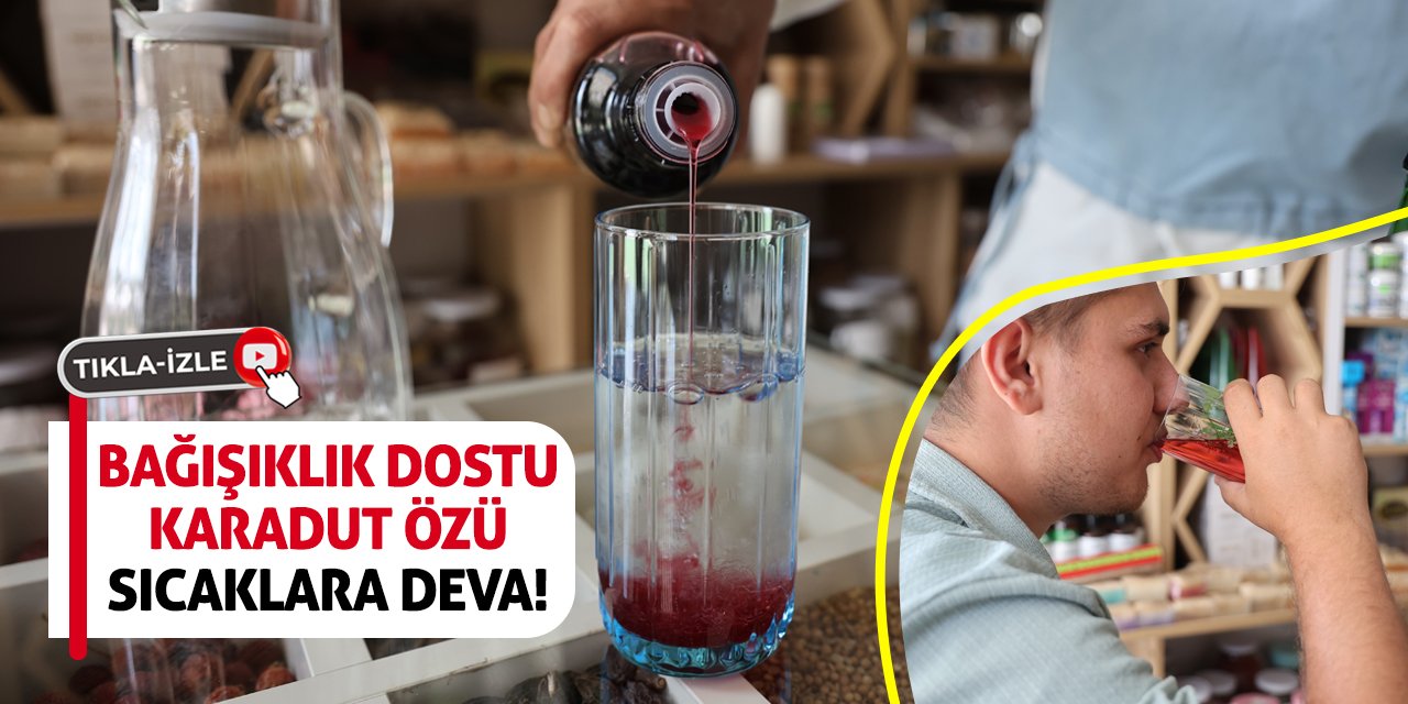 Bağışıklık Dostu Karadut Özü Sıcaklara Deva!