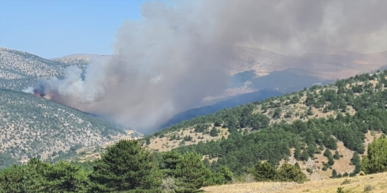 Bolu’daki orman yangını Eskişehir il sınırına yaklaştı