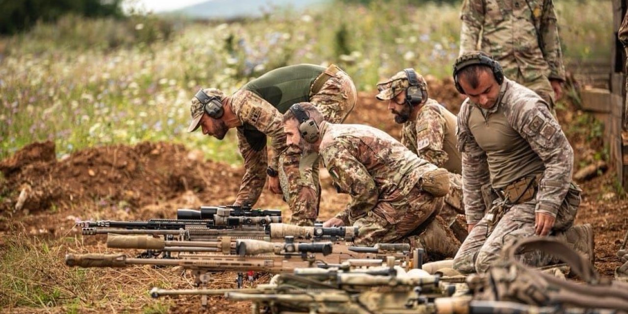 Türk askeri 8'inci Avrupa En İyi Keskin Nişancı Timi Yarışması'nı galip tamamladı