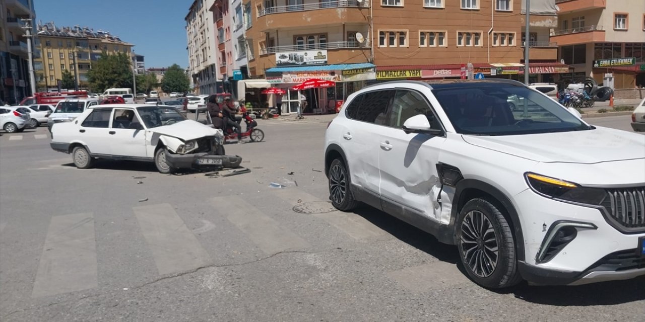 Konya'da trafik kazasında 1 kişi yaralandı