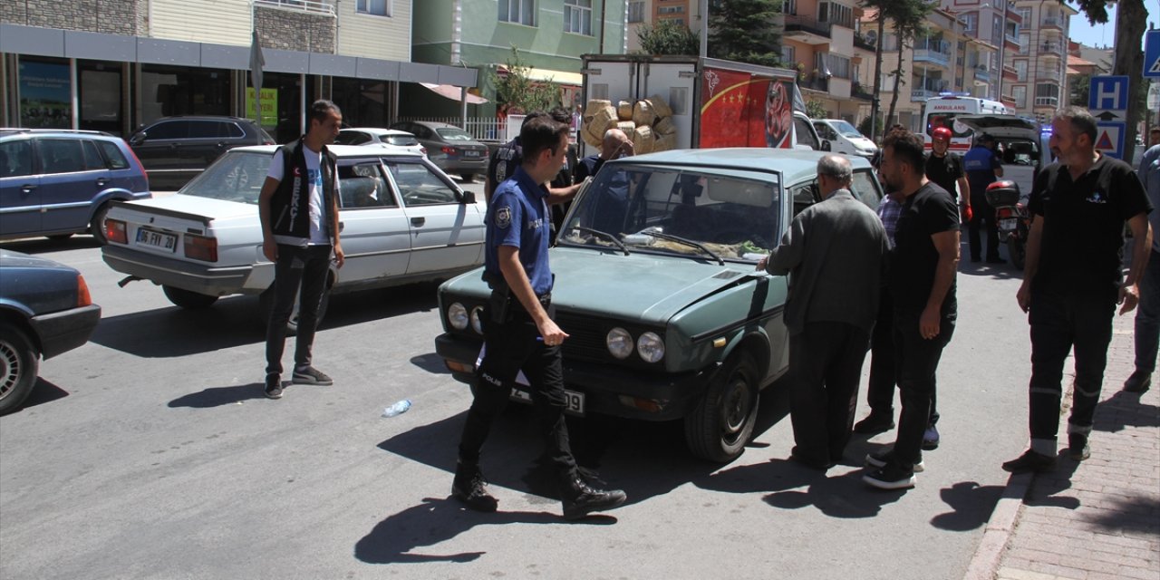 Konya'daki trafik kazasında 3 kişi yaralandı