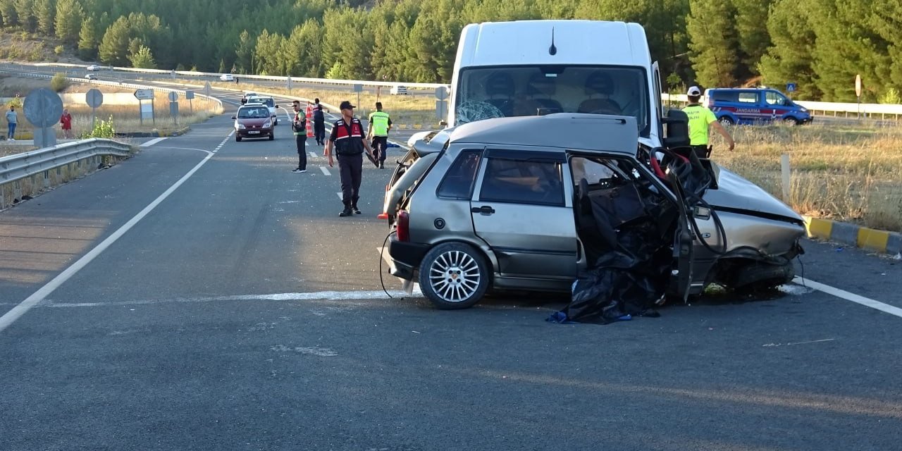 Karabük’te trafik kazası: 1 ölü, 1 yaralı