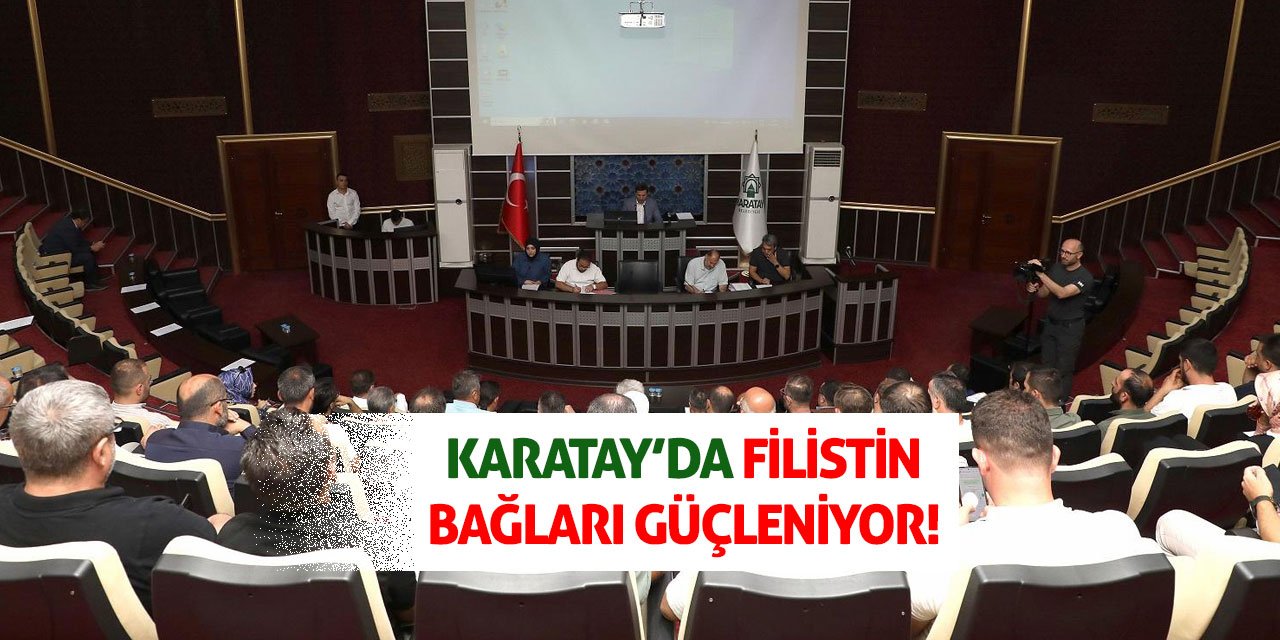 Karatay’da Filistin Bağları Güçleniyor!