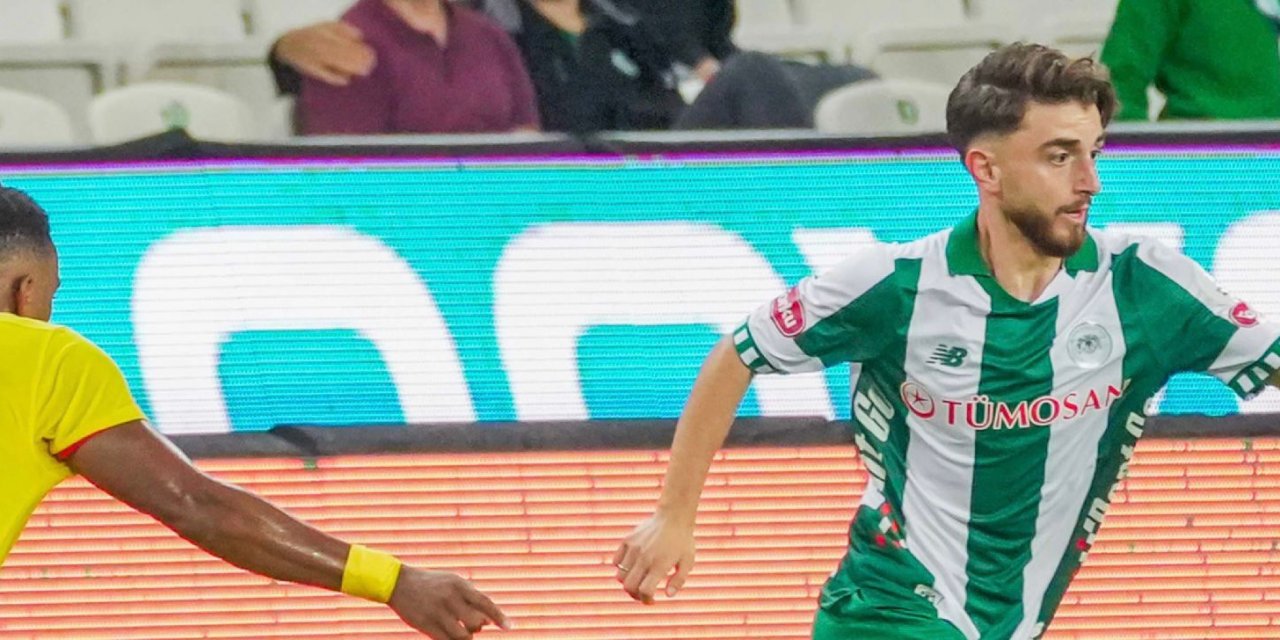 Konyaspor'da Tunahan ilk maçına çıktı