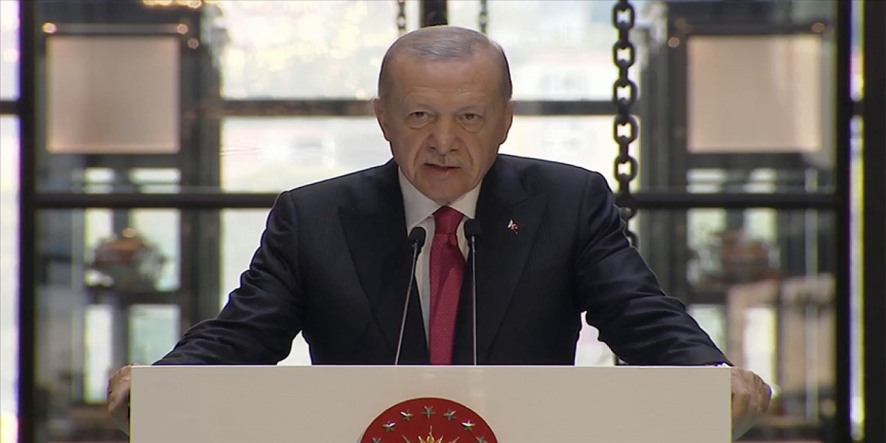 Cumhurbaşkanı Erdoğan konuşuyor