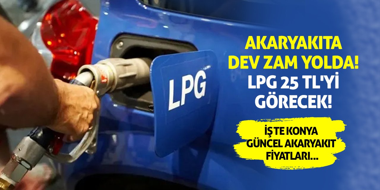 Akaryakıta Dev Zam Yolda! LPG 25 TL'yi Görecek!