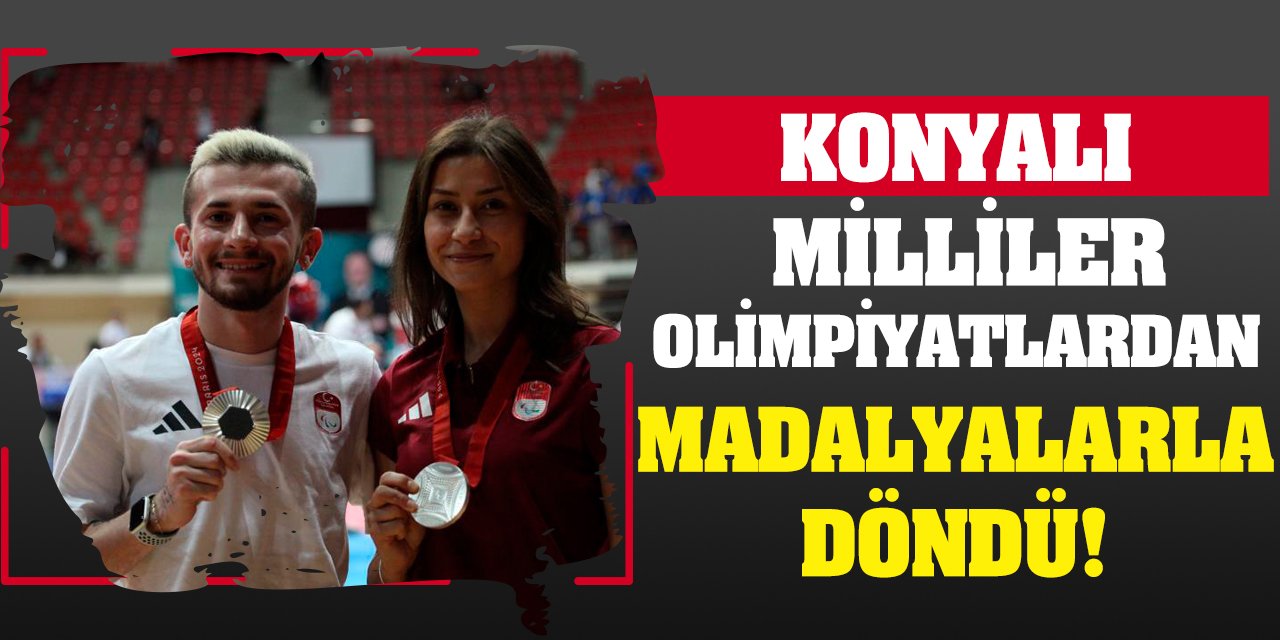 Konyalı Milliler Olimpiyatlardan Madalyalarla Döndü!