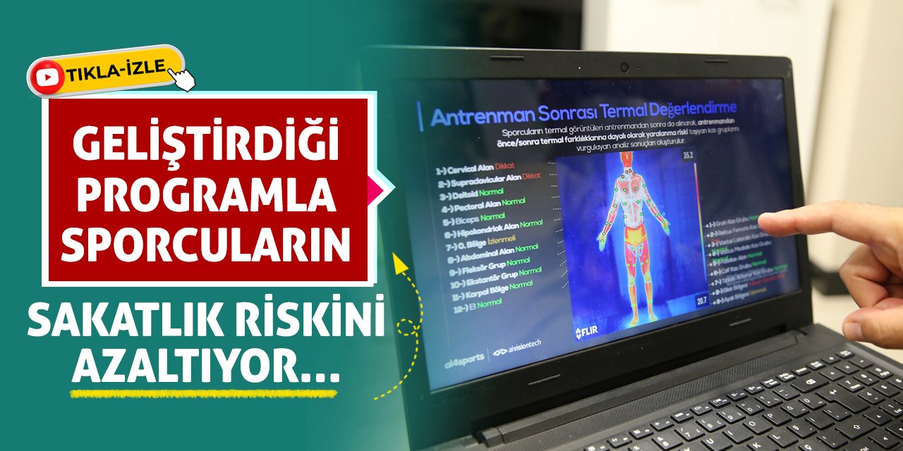 Geliştirdiği Programla Sporcuların Sakatlık Riskini Azaltıyor…