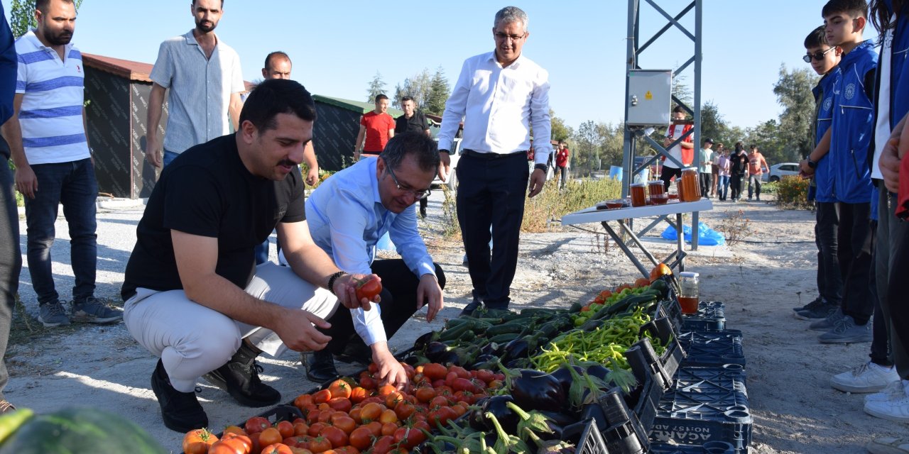 Karapınar'da 'Üretiyorum, Paylaşıyorum' projesi sona erdi!