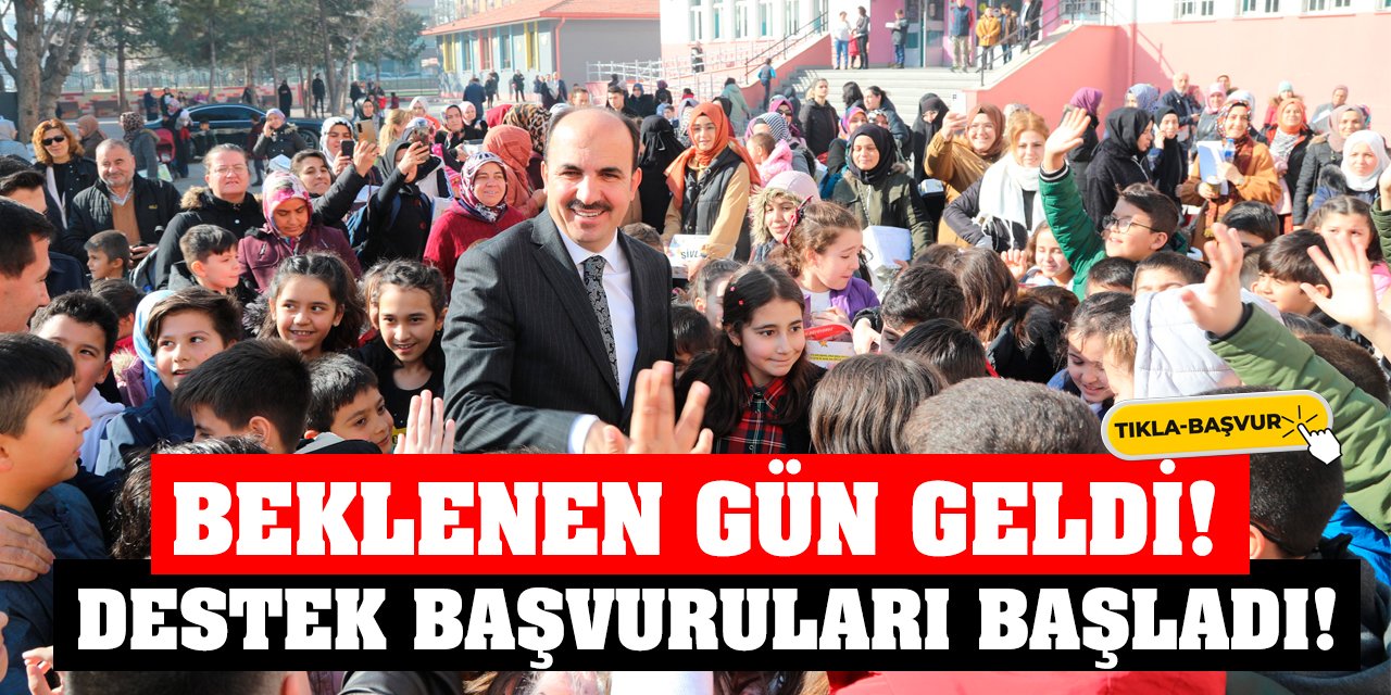 Beklenen Gün Geldi! Destek Başvuruları Başladı!