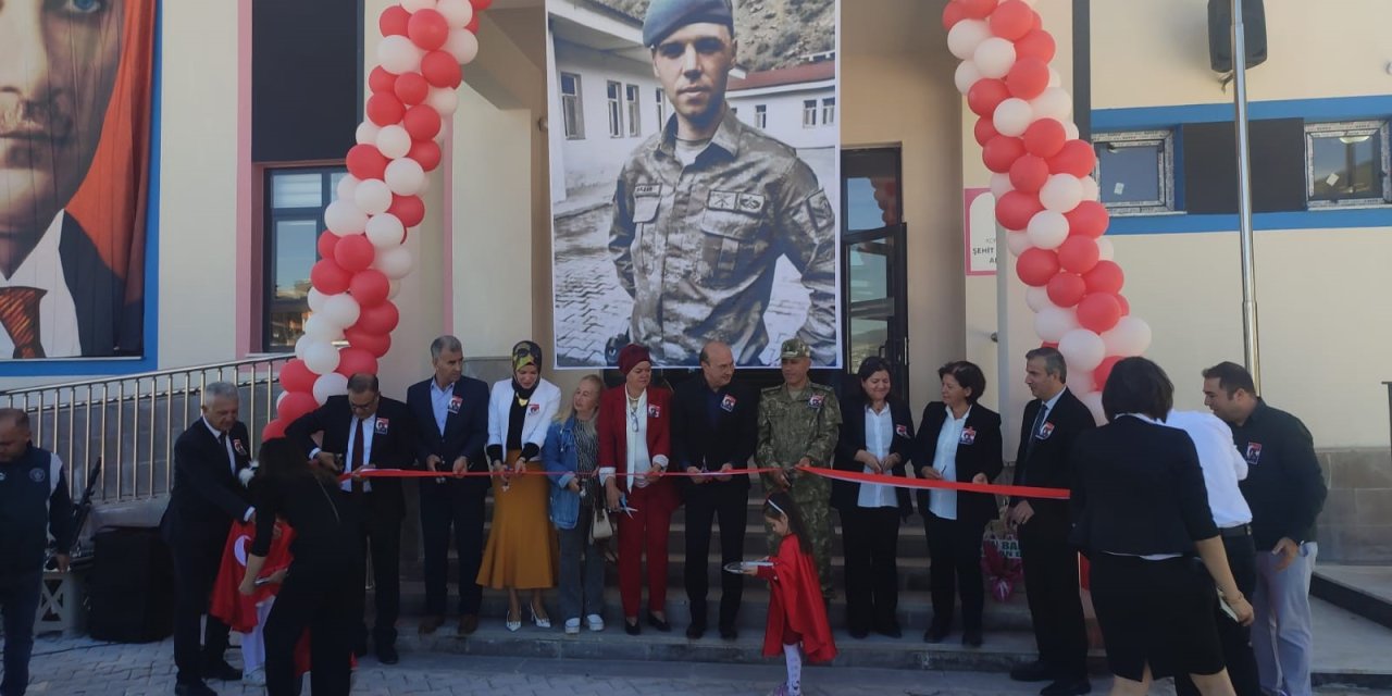 Akşehir'de Şehit Aykut Kazar Anaokulu açıldı