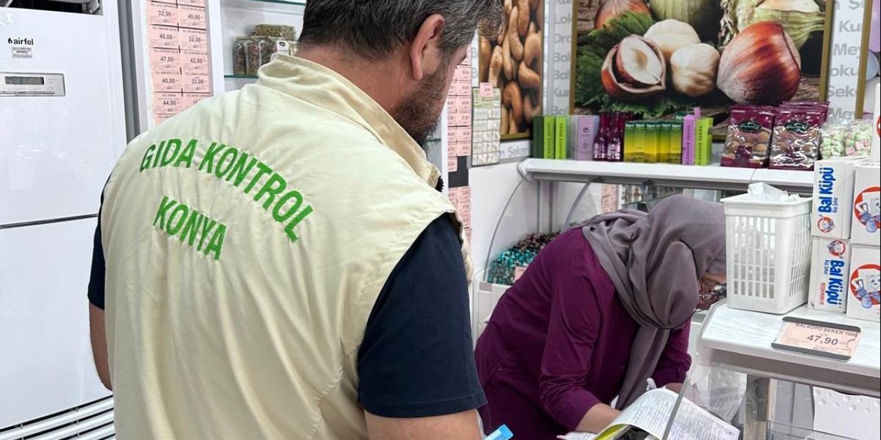 Konya'da gıda üretimi yapan iş yerlerine denetim